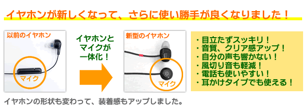 みみ太郎　SX-011-2  片耳用(左右共通イヤマイク２個付属)動作確認済み